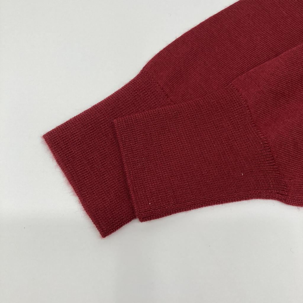 TOYOBOSHI Ito-Gi Red HIRYU-STH 09IT-CS0002 Cashmere Silk Knit Tops 1 Deep redUsed