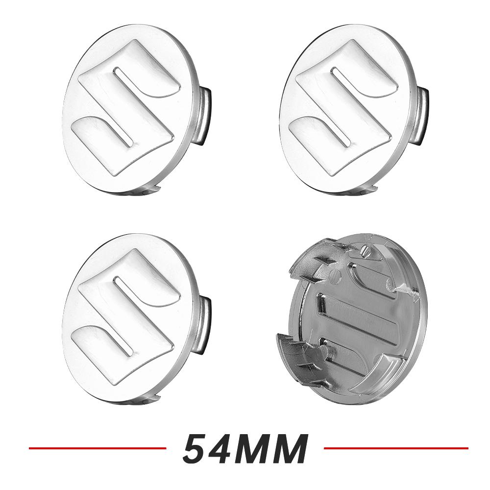 

54/58mm Car Wheel Center Cap Hub Covers Badge Accessories For Suzuki Swift SX4 Samurai Baleno Vitara Jimny Sierra Auto Styling