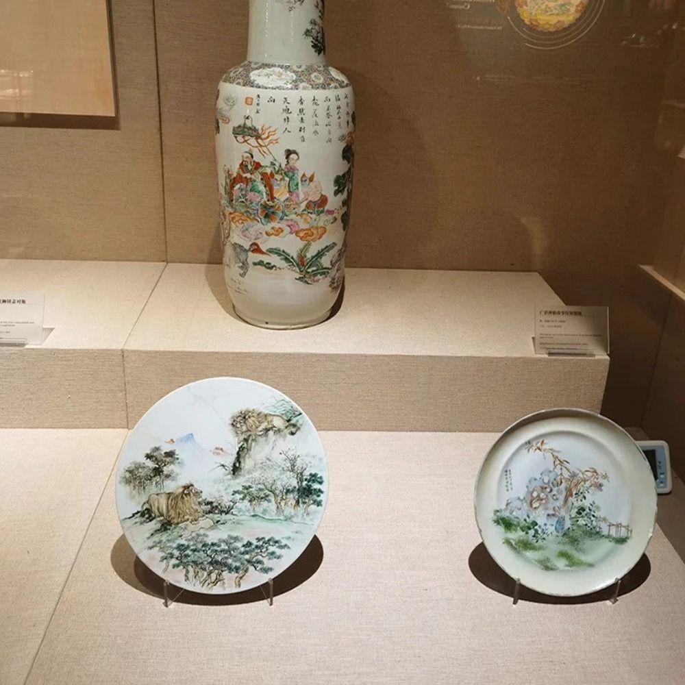 60-Degree Angle Flat Plate Stand Clear Book Stand Display Easel Stand Displaying