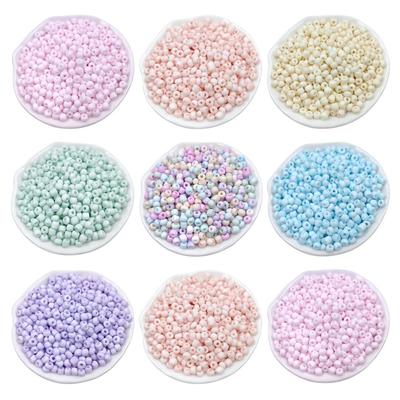 Creme Reis Perlen Handgemachte Accessoires Matt DIY Ohrringe Armband 100/200 Stück Halskette 3/5mm Schmuck Perlen Material Schmuck Accessoire