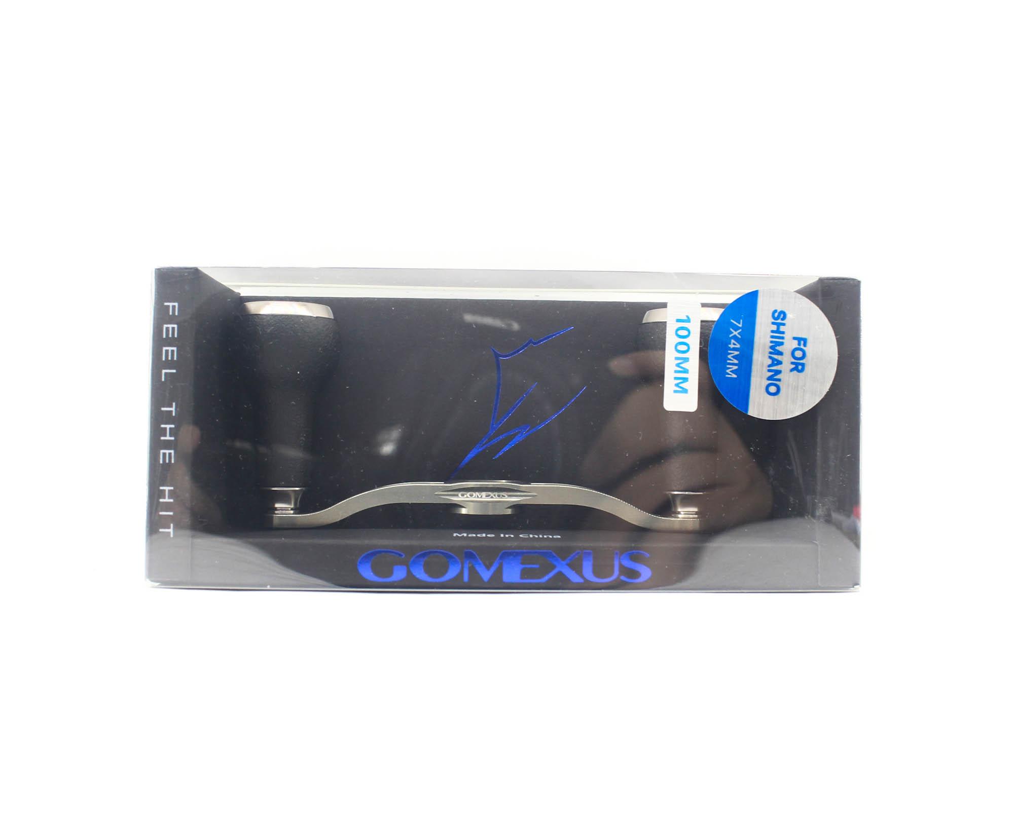 

Ручка Gomexus BS100H27BKTBK Alu Silver Black 100 мм 7x4 мм Shimano (2905)