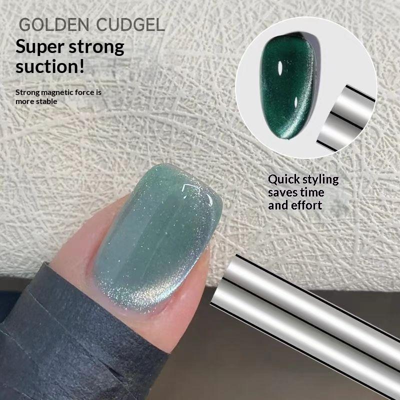 Dual End Nail Magnetic Stick Strong Magnet Wand For Cat Eye Gel Polish Reusable Manicure Accessories For Diy Nail Art