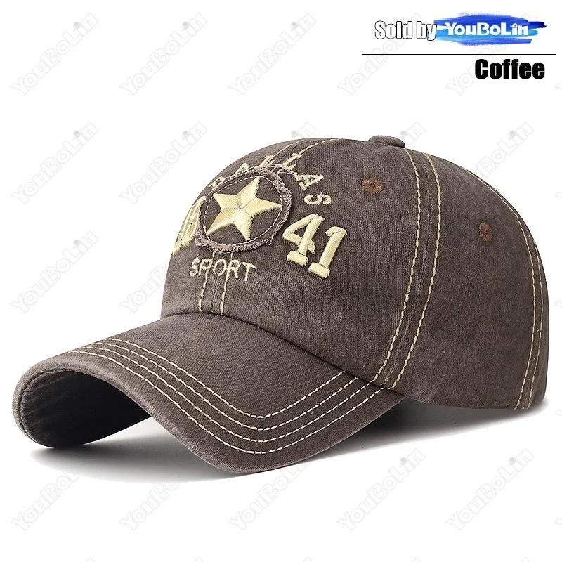 High Quality DALLAS SPORT 1841 Letters 3D Embroidery Cotton Adjustable Soft Top Baseball Cap Sun Hat Trucker Caps Dad Hats