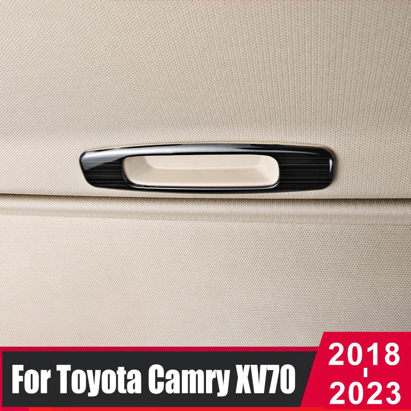 

Крышка автомобиля, люк на крыше, ручка, декоративная наклейка для Toyota Camry 70 XV70 2018-2022 2023, интерьер