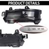 For Land Rover Discovery Sport L550 Evoque Jaguar F-Pace Car Side Mirror Lamp LED Dynamic Turn Signal Light Blinker Indicator