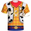 Cartoon Anime 3D Print T-shirt Men's and Women's Sports Leisure Role Playing
