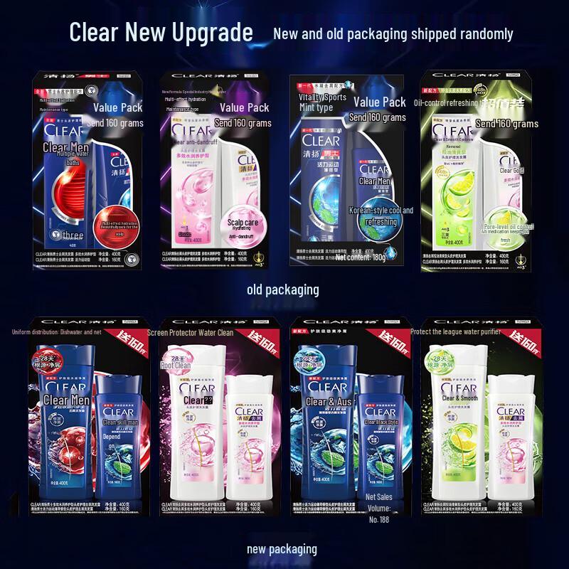 Clear Scalp Care Anti-Dandruff Shampoo Set