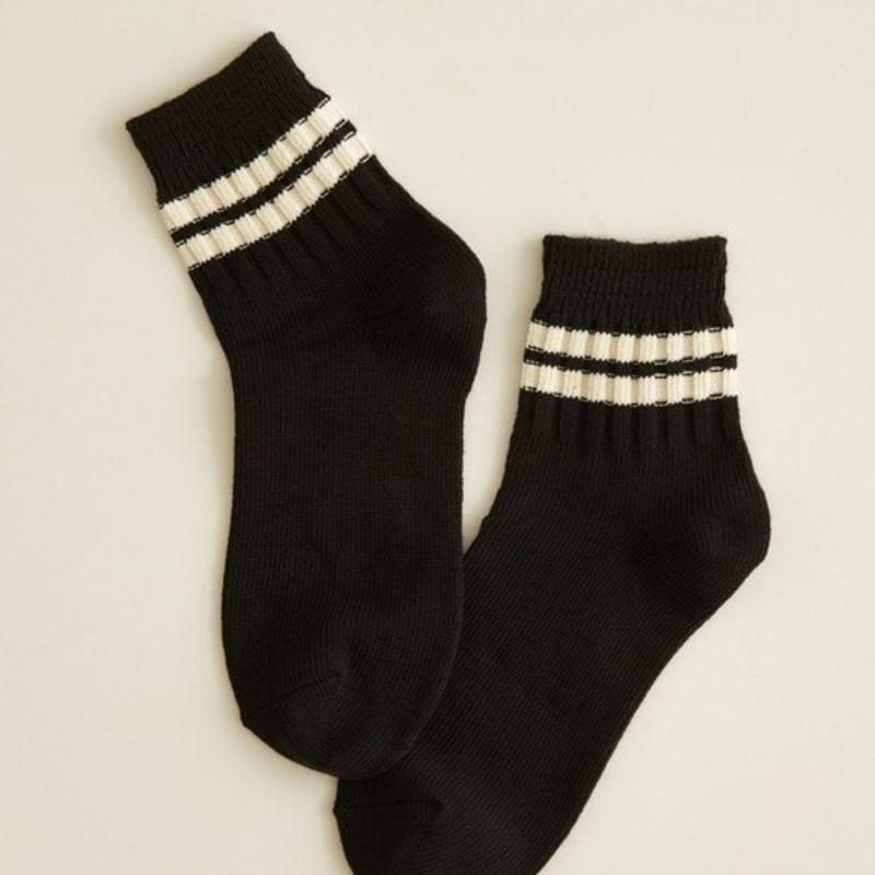 ENRICH Women's Heavyweight Quarter Socks - Black