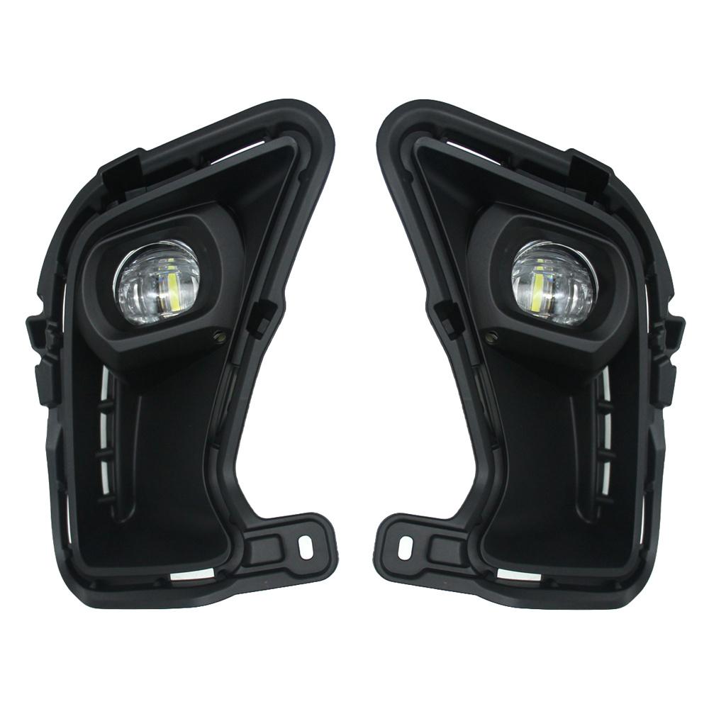 Front Bumper Fog Light Assembly Kit For Toyota Grand Highlander 2024
