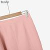 ZANZEA Women Long Sleeve Blazer and Pants Casual Two Piece Suit Sets