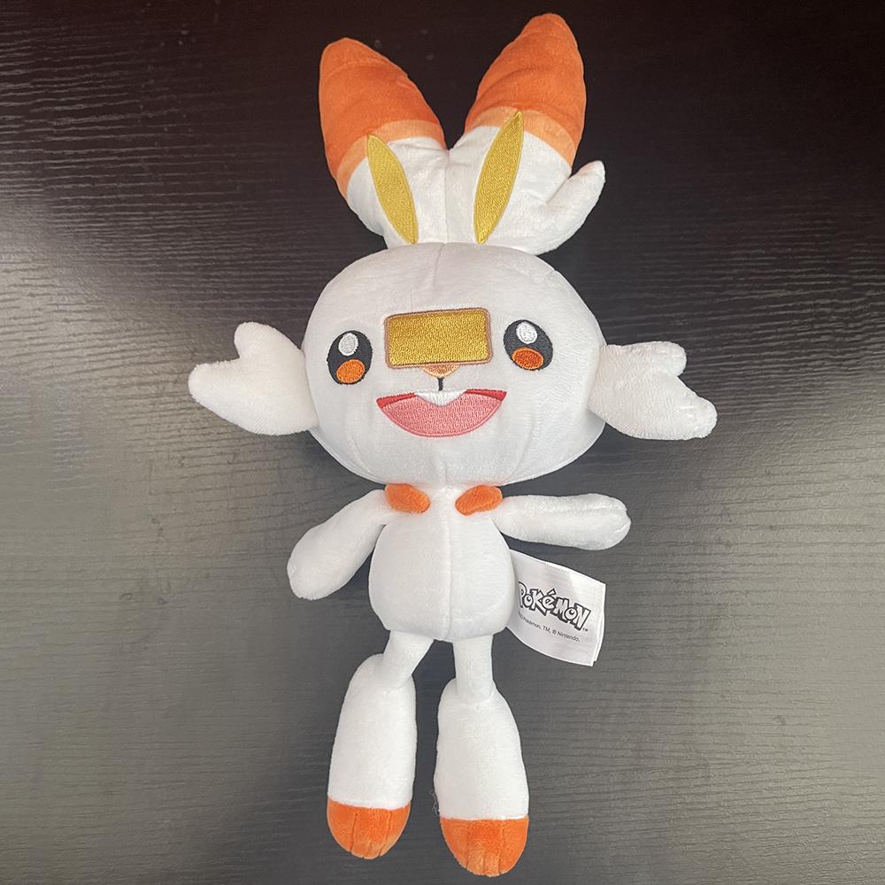 Pikachu Peluche Plush Toys Cute Anime Sobble Grookey Scorbunny Stuffed Animals Peluche Dolls Festivals Gifts