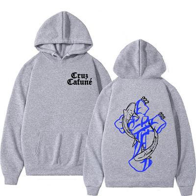 Rapper Cruz Album Tour Merch Mikiny Pánská Móda Retro Sportovní Oblečení Pánské a Dámské Ležérní Vysoce Kvalitní Mikiny