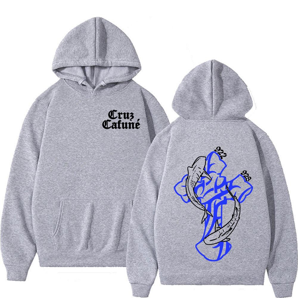 Rapper Cruz Album Tour Merch Hoodies Men's Fashion Retro Sportswear Men's and Women's Casual High Quality Hoodies