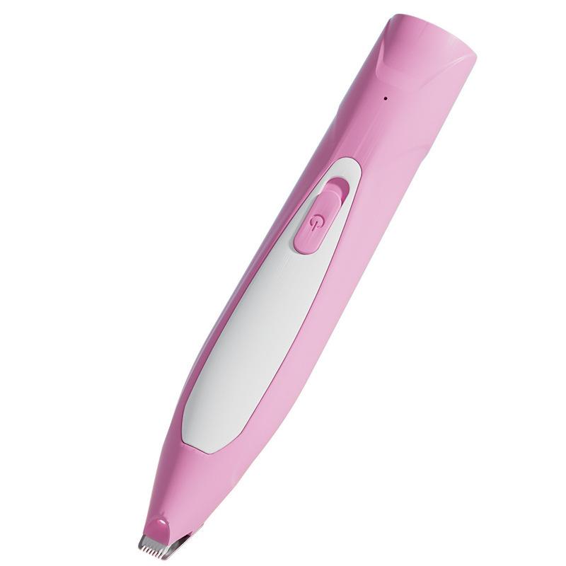 

Универсальные машинки для стрижки домашних животных Собака и кошка Электробритва Тедди Бишон Триммер для шерсти на лапах розовый