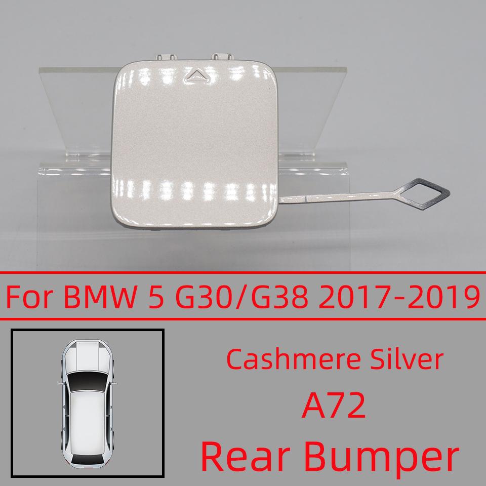 For 2017 2018 2019 Bmw 5 Series G30 G38 518 520 525 530 535 540 Rear Bumper Tow Hook Eye Cover Cap 51127475589 Painted