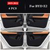 Für BYD E2 2019 - 2026 Auto Tür Anti-Tritt-Matte Leder Innenraumschutz Handschuhfach Anti-Schmutz Dekorationsaufkleber Auto Zubehör
