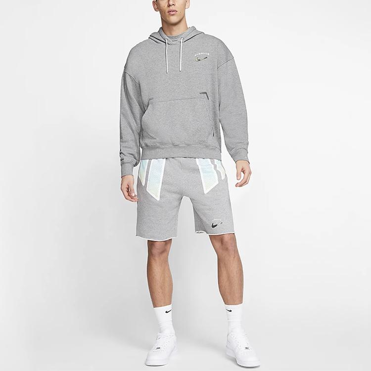 Nike X Pigalle Fleece Shorts Dark Grey Heather Men Bottoms CI9952-063
