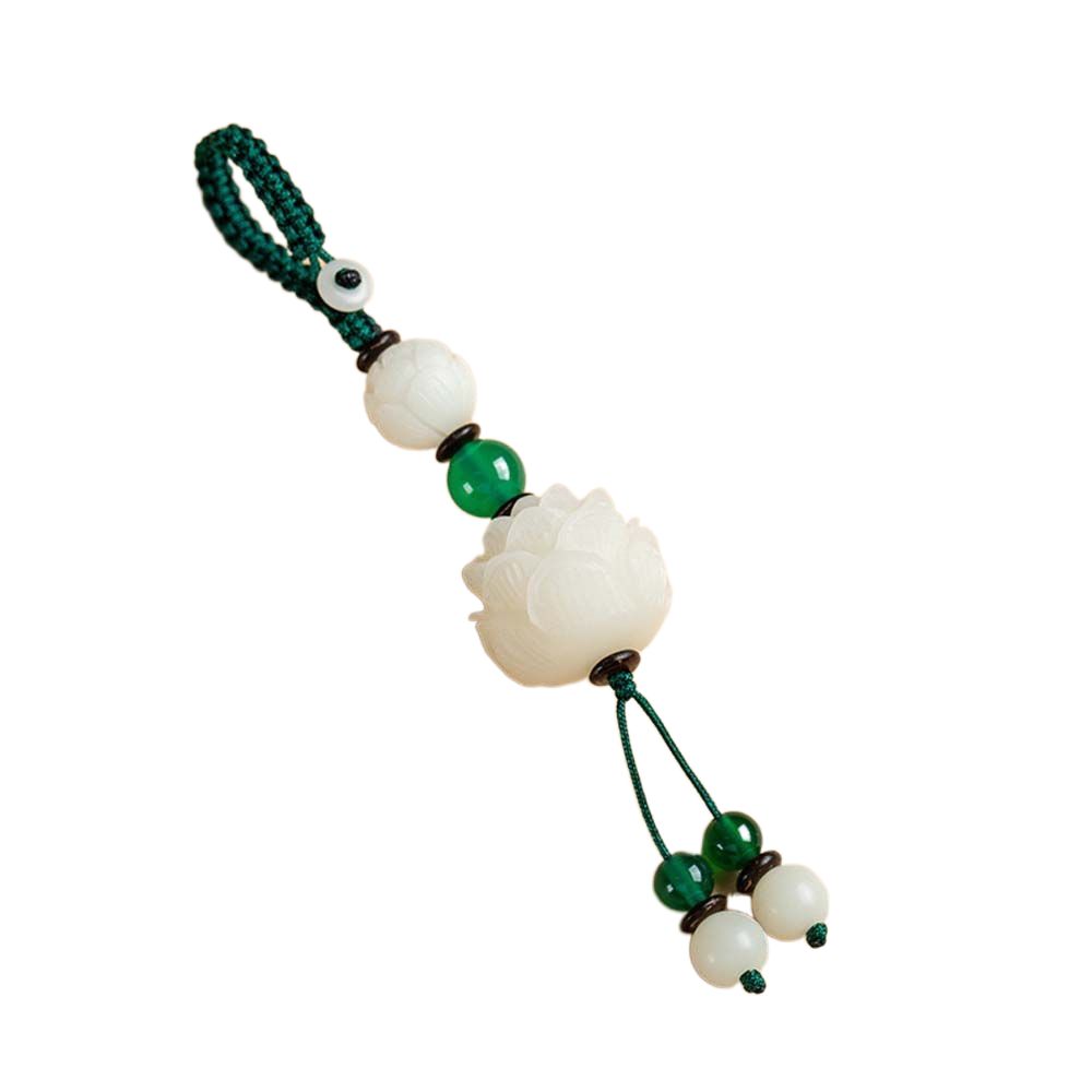 Hang Rope Anti-Lost Phone Strap Mobile Phone Lanyard Car Key Pendant Bodhi Lotus Keychain Key Chain