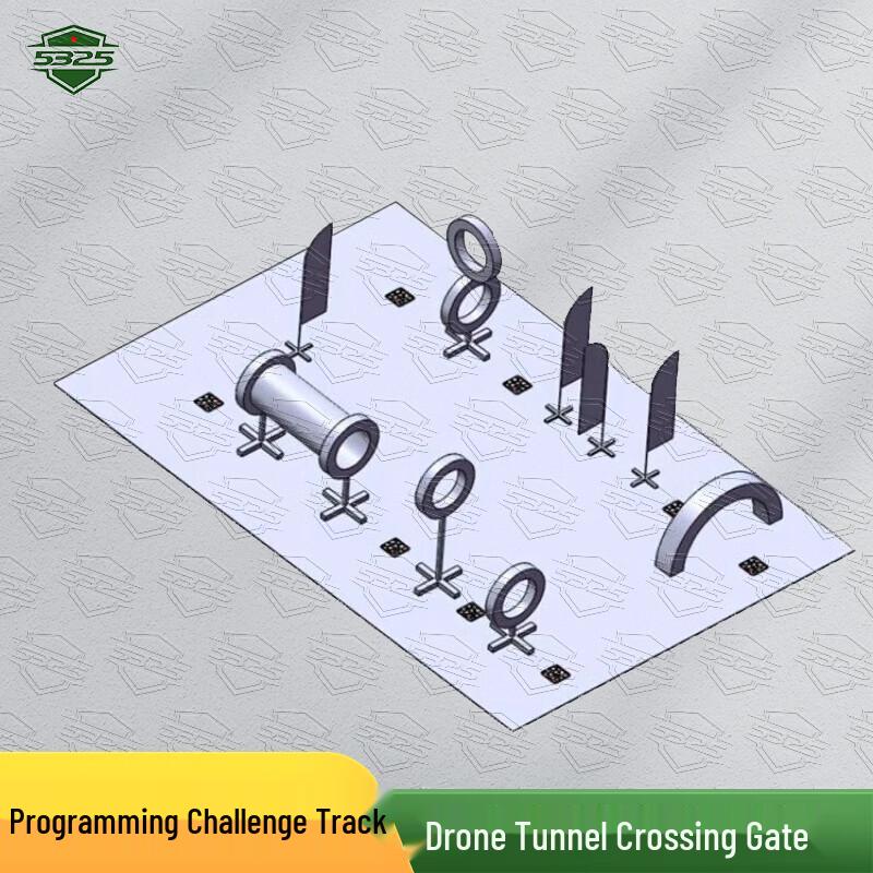 5325 Drone FPV Race Obstacle Course