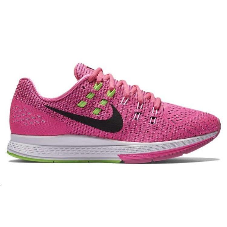 Nike Zoom Structure 19 Cool Lightweight Fabric Shock Absorption Non-Slip Wear-Resistant Low-Top Running Shoes Women sneaker Pink 806584-600