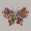 Heat Transfer Decal Washable DIY Easy To Use Butterfly Pattern Thermo Stickers Clothing Patch Applique Sewing Tool