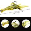 10/20PCS Artificial Soft Shrimp Lure Worm For Fishing Bait 1.3g/4cm Hook Sharp Crankbait Lures Silicone Shone Prawn Bait