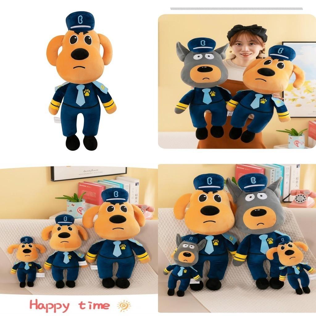 Sheriff Labrador Plush Toy Soft And Cuddly Stuffed Animal Yellow/grey 30cm 45cm 60cm