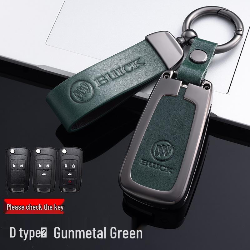 Premium Metal Key Case for Buick: Excelle, Envision, LaCrosse, Verano, GL8 Models