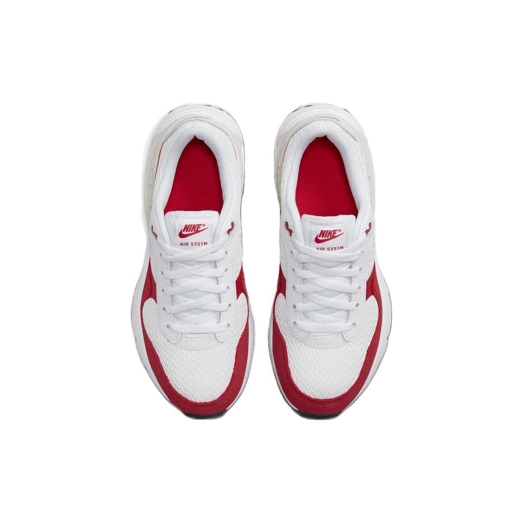 Nike Air Max SYSTM GS 'White University Red' DQ0284-108