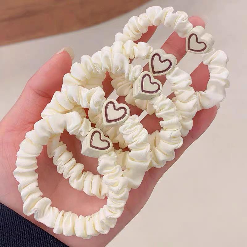 Celebrity Style High Elasticity Hair Ties - Durable Korean Fashion Accessories