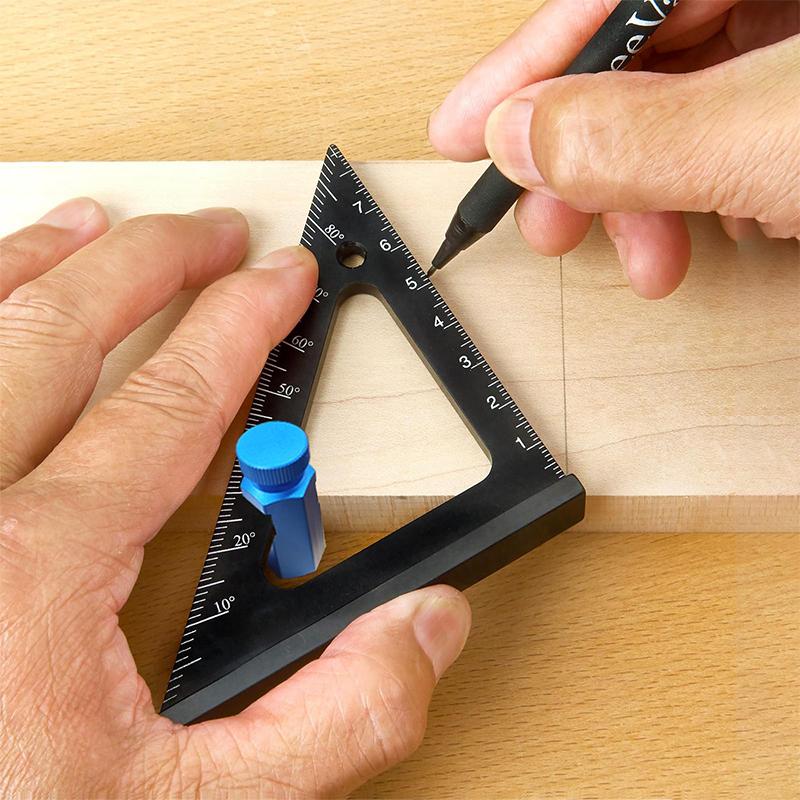 Tall Stair Gauges For Framing Square With Holder And Hook, Framing Jig For Speed Square
