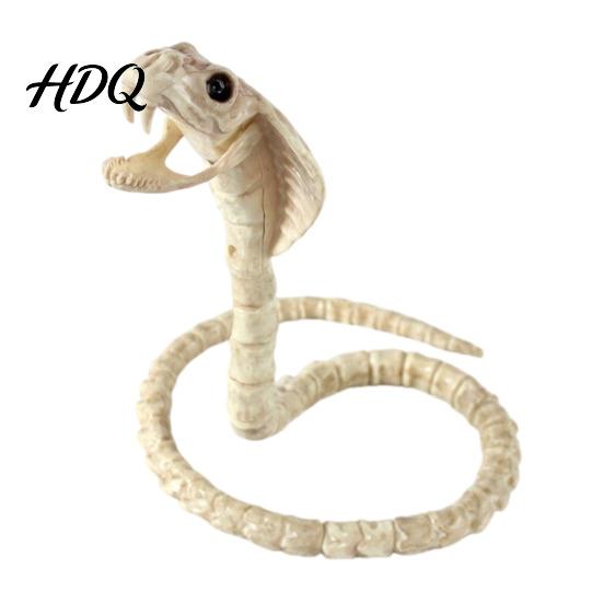 Halloween Spooky Animal Model Skeleton Realistic Fish Bird Spider Snake Cat Skeleton Detailed Decor for Party Haunted House Graveyard Scene