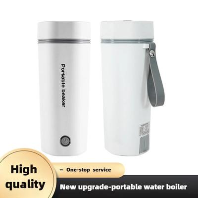 Bärbar Elektrisk Kopp Automatisk Värmande Vattenkopp Vattenkokare Isolering Mini Liten Hem Bil Resa