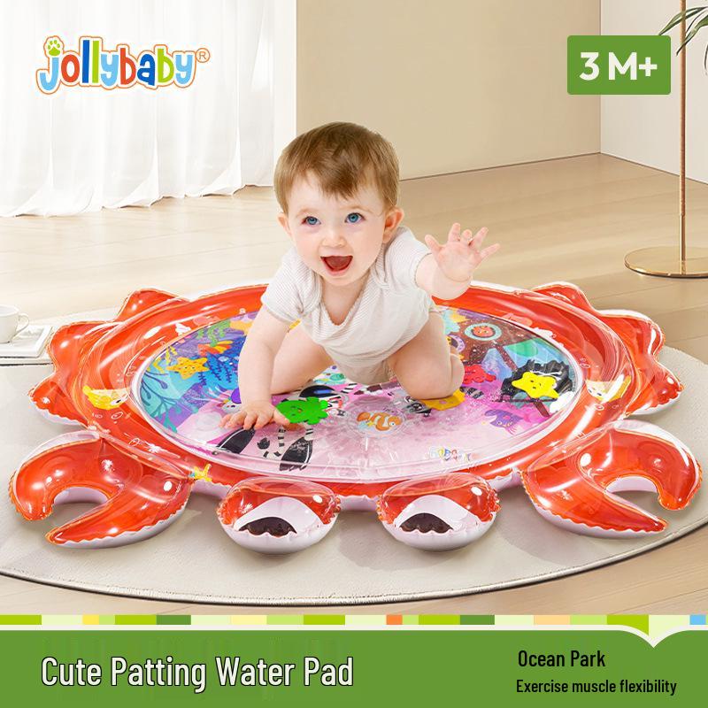 Jollybaby Baby Crab Crawling Water Mat for 0-1 Year Olds