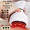 Electric Gua Sha Cupping Massager with Heat, Red Light & Meridian Therapy