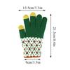 Touch Screen Gloves Full Finger Stretch Knit Gloves Winter Thicken Outdoor Warm
