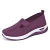 Summer Women's Anti-Slip Breathable Lightweight Shoes for Middle-Aged and Elderly Moms