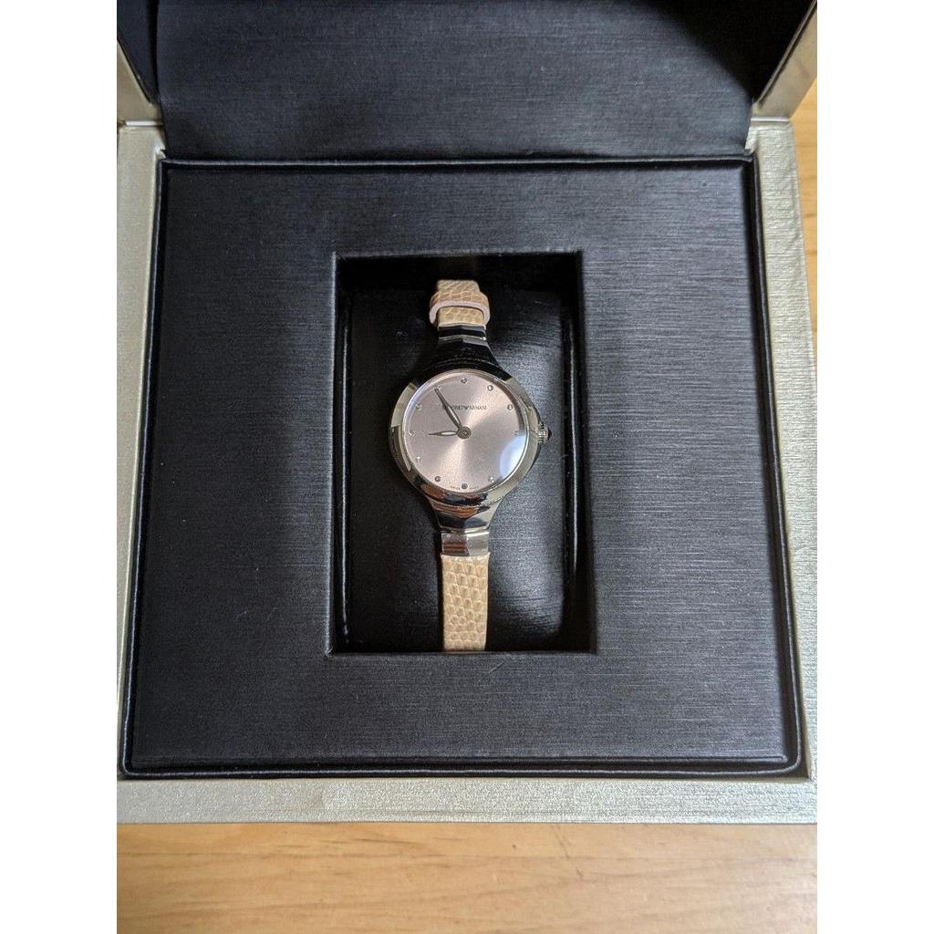 Used EMPORIO ARMANI watch pink