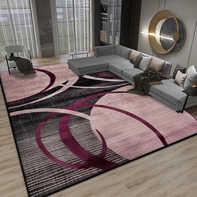 Noordse Abstracte Grote Woonkamer Tapijten Moderne Decoratie Slaapkamer Bedzijde Pluizig Zacht Kleed Kantoor Antislip Wasbare Mat Vloer