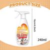 Foam Kitchen Cleaner Remover Multifunctional Effective Der 240ml for Stovetop Sinks