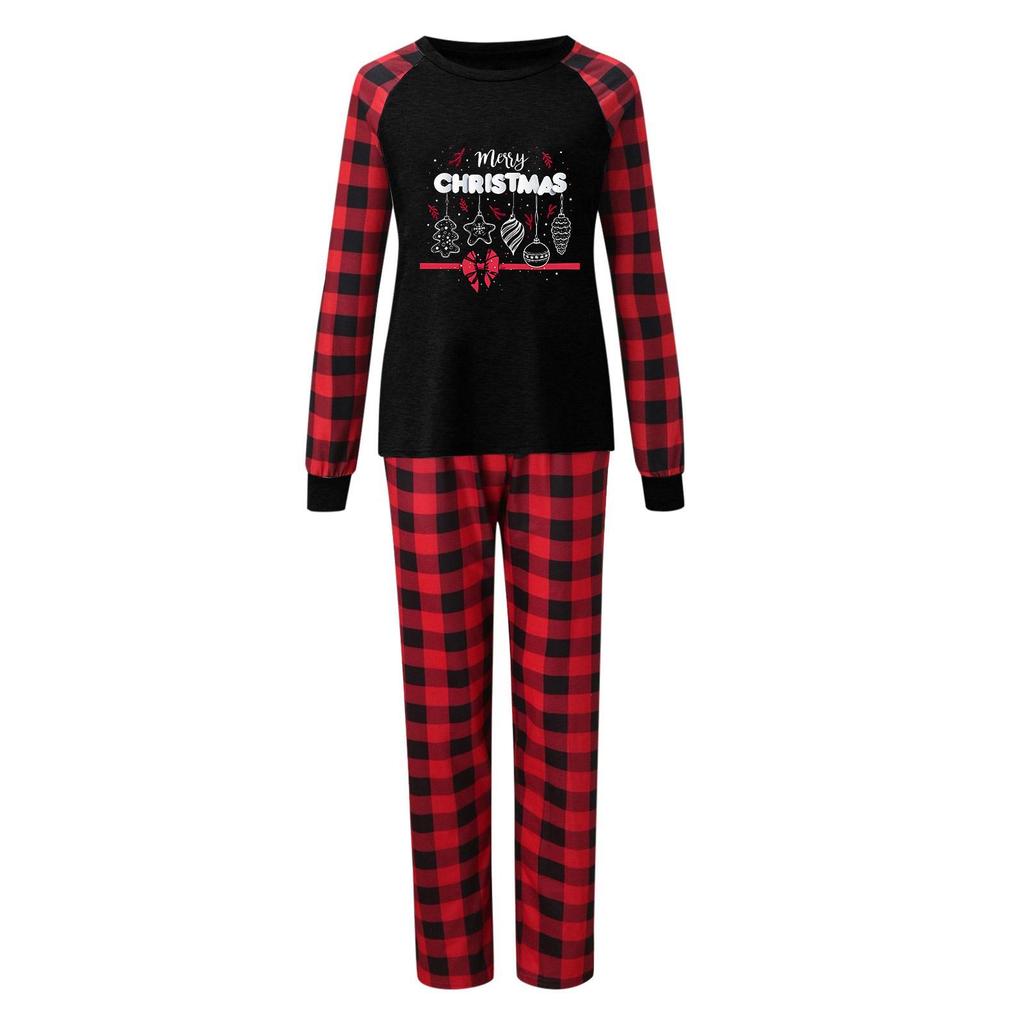 Haomiao Parent-Child Christmas Family Pajama Set