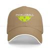 Pickleball Sporten Kleurrijke Pet met Klep Unisex Pet Grappige Pickleball Gepersonaliseerde Vizier Bescherming Petten