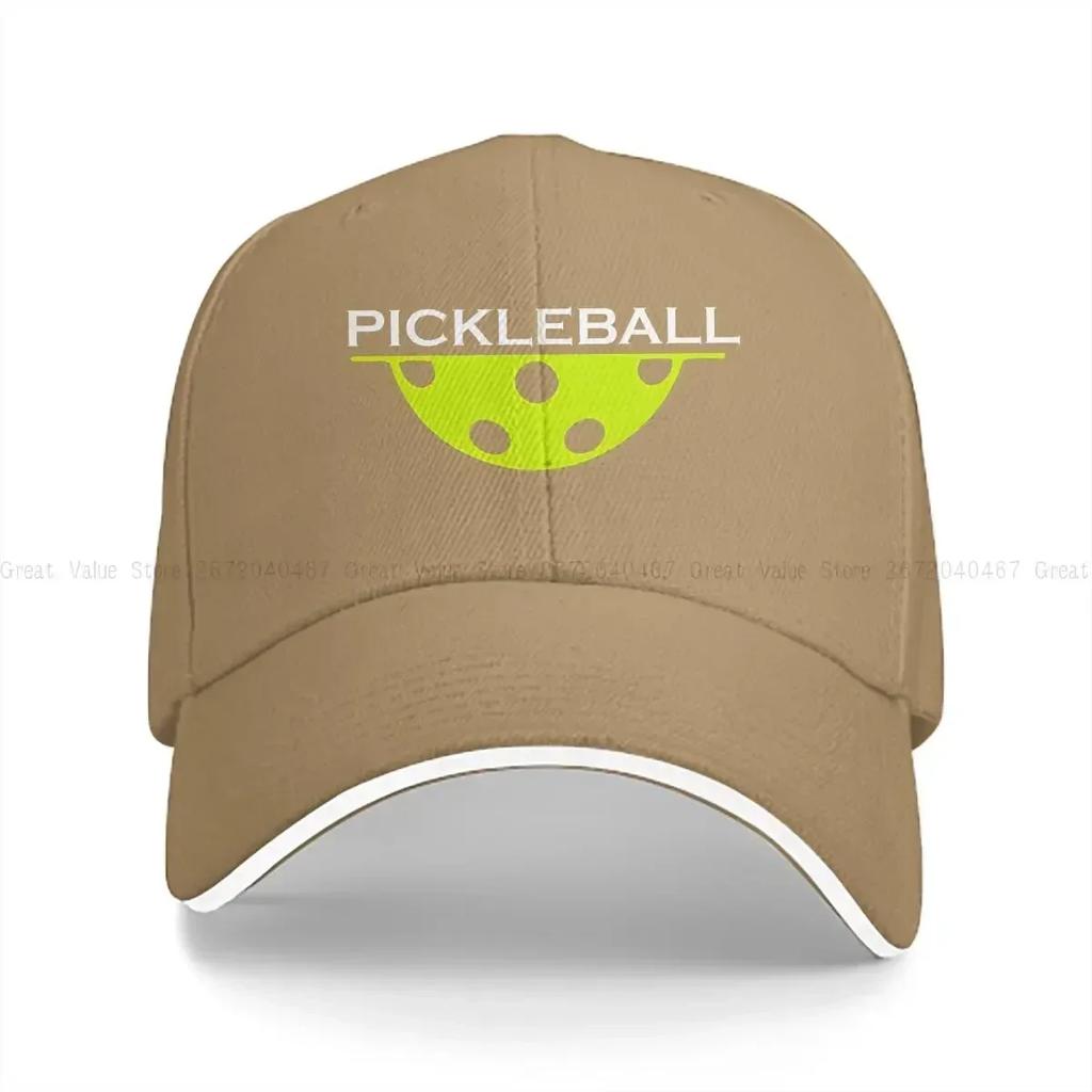 Pickleball Sporten Kleurrijke Pet met Klep Unisex Pet Grappige Pickleball Gepersonaliseerde Vizier Bescherming Petten