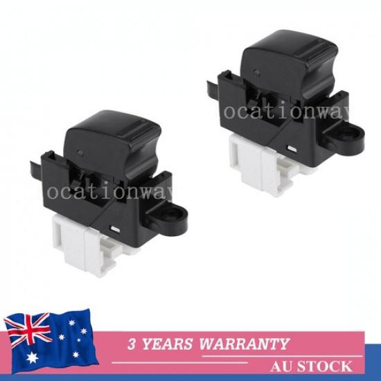 2x ELectric Power Window Switch 25411-0V00A For NISSAN PATROL GU Y61 1997-2012 818692805809|