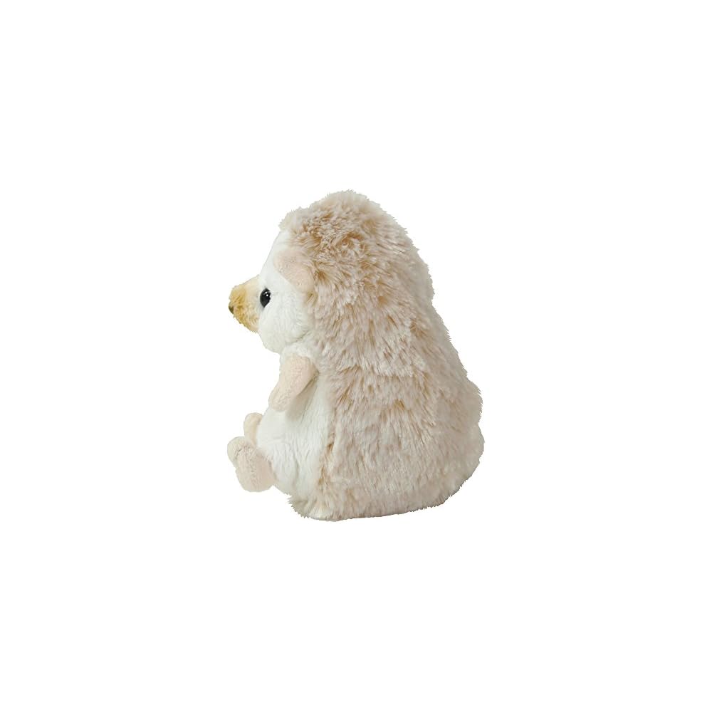 Sun Lemon Fluffies Hedgehog Plush Toy White Small 10x10x10cm Animal Stuffed Toy