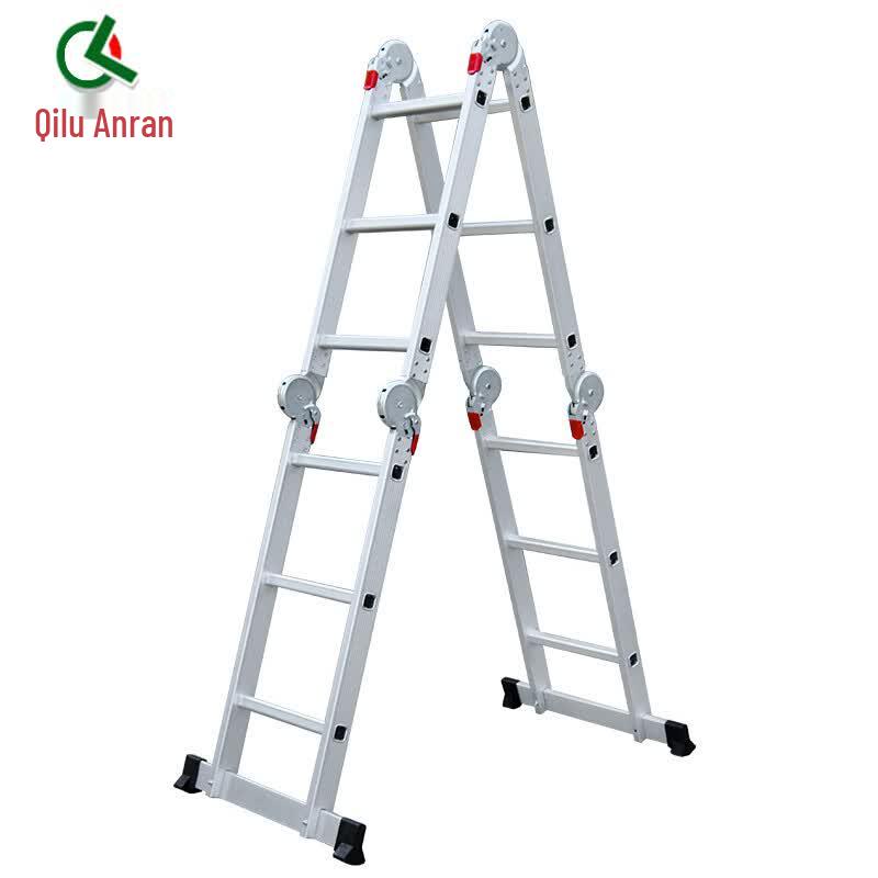 Multi-function Heavy-Duty Aluminum Folding A-Frame Ladder