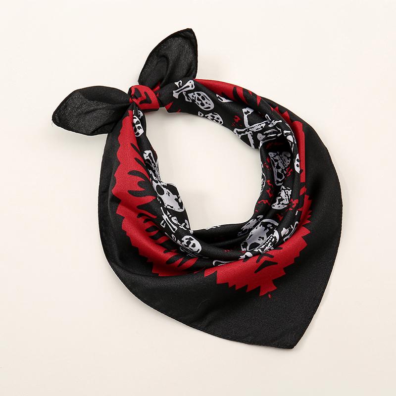 Bohemian Print Bandana Paisley Printed Headbands Hiphop Kerchief Outdoor Unisex Headband Wrist Wraps Face Mask Handkerchief