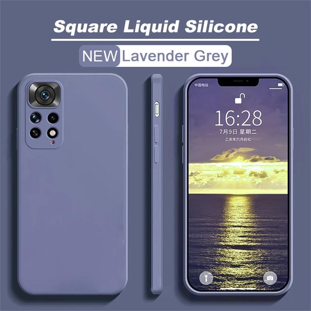 Luxury Liquid Silicone Case For Xiaomi Redmi Note 11s Cases Xiaomi Redmi Note 11s 10 11 12 13 Pro Plus 5G Cover Shockproof Cover
