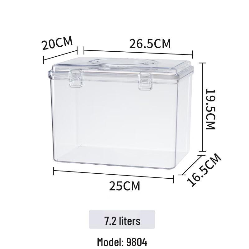 Acrylic Transparent Sealed Storage Container