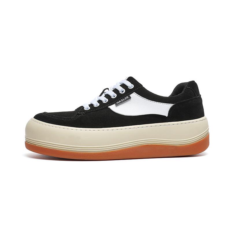 

Трансграничные кроссовки в гонконгском стиле из натуральной кожи с большим пальцем - Унисекс холщовые кеды Size 37